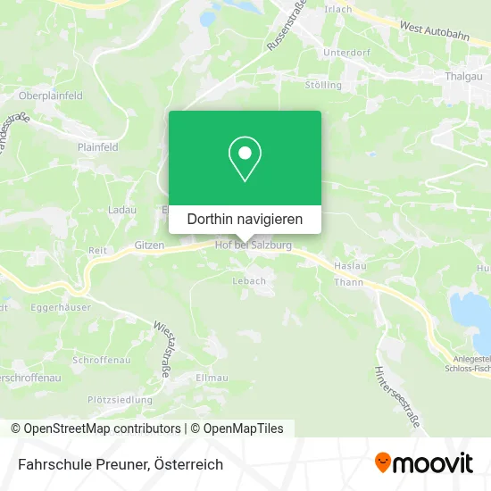 Fahrschule Preuner Karte