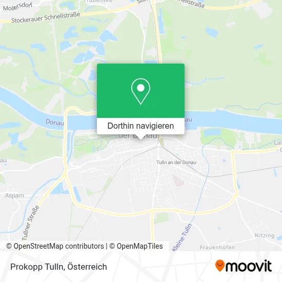 Prokopp Tulln Karte