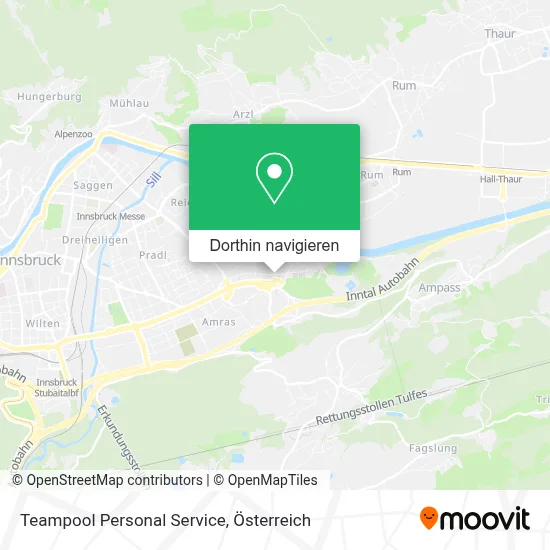 Teampool Personal Service Karte