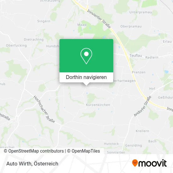 Auto Wirth Karte