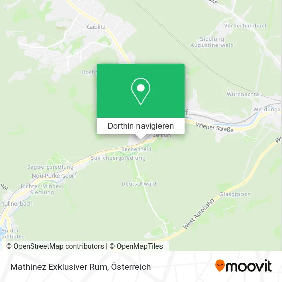 Mathinez Exklusiver Rum Karte