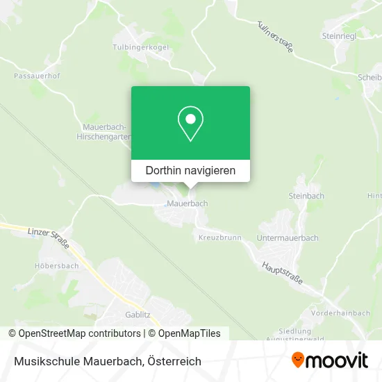 Musikschule Mauerbach Karte