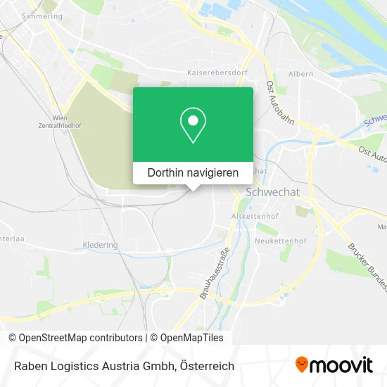 Raben Logistics Austria Gmbh Karte