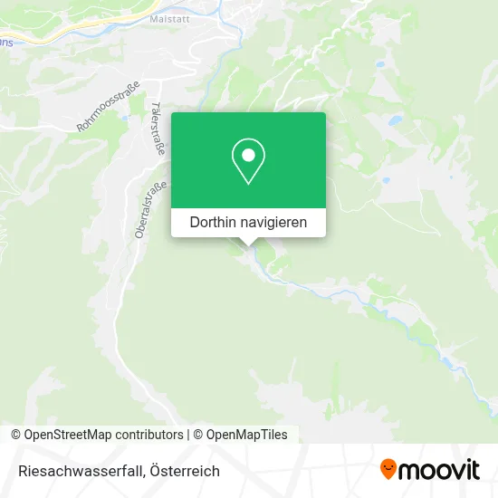 Riesachwasserfall Karte