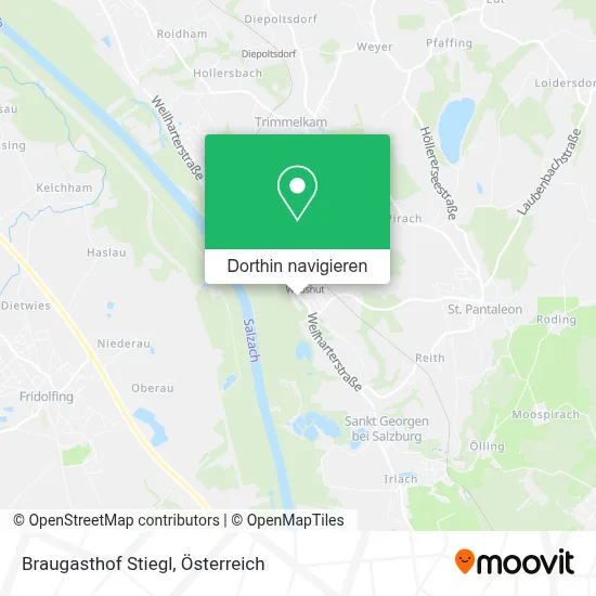 Braugasthof Stiegl Karte