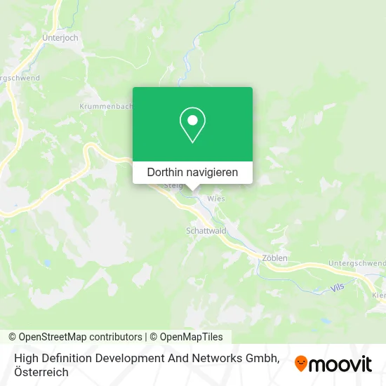 High Definition Development And Networks Gmbh Karte