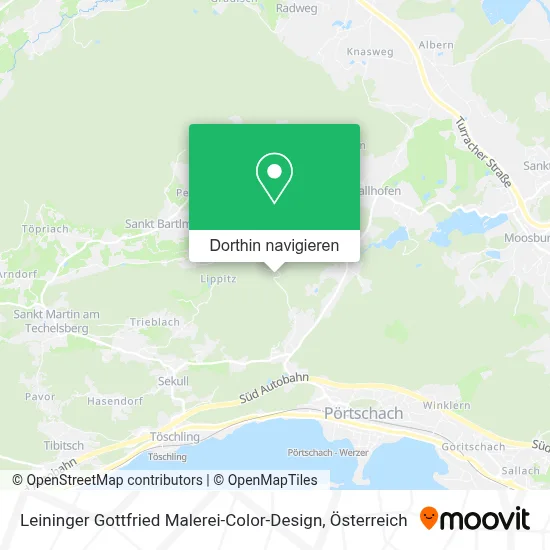 Leininger Gottfried Malerei-Color-Design Karte