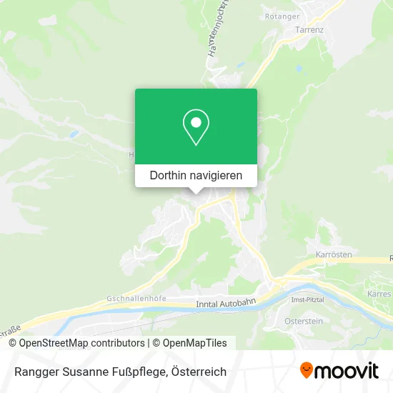 Rangger Susanne Fußpflege Karte