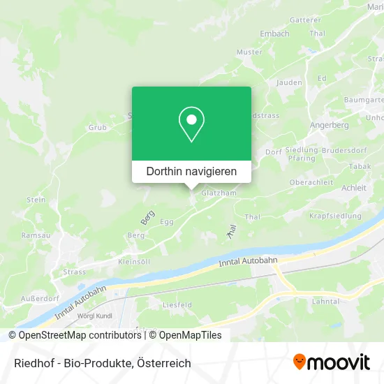 Riedhof - Bio-Produkte Karte