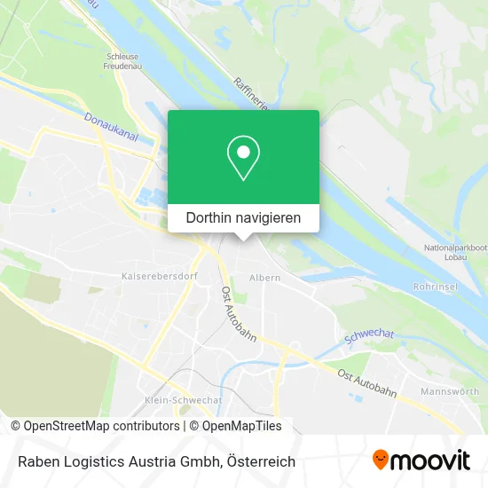 Raben Logistics Austria Gmbh Karte