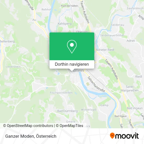 Ganzer Moden Karte