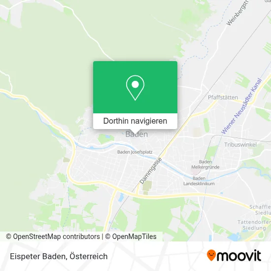 Eispeter Baden Karte