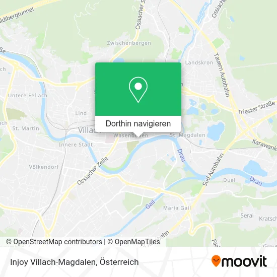 Injoy Villach-Magdalen Karte