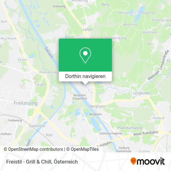Freistil - Grill & Chill Karte