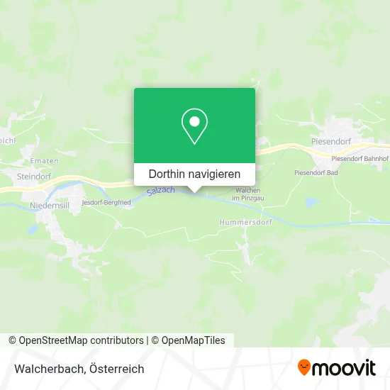 Walcherbach Karte