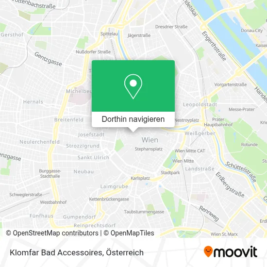 Klomfar Bad Accessoires Karte