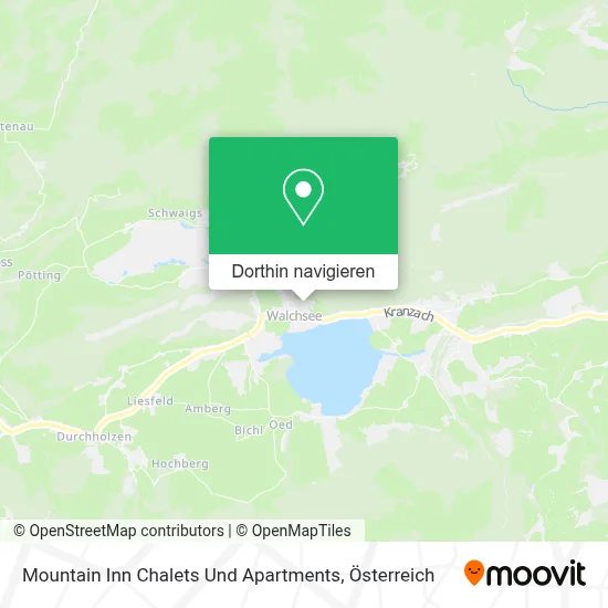 Mountain Inn Chalets Und Apartments Karte