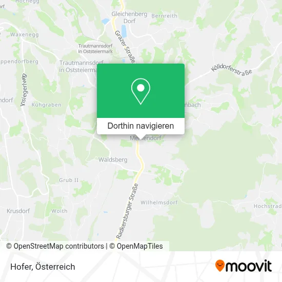 Hofer Karte