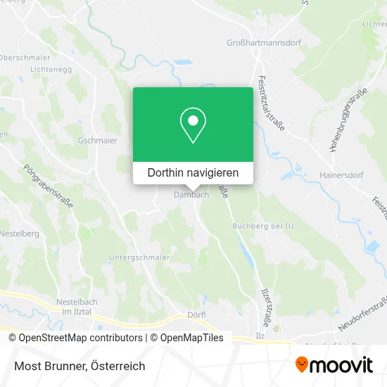 Most Brunner Karte