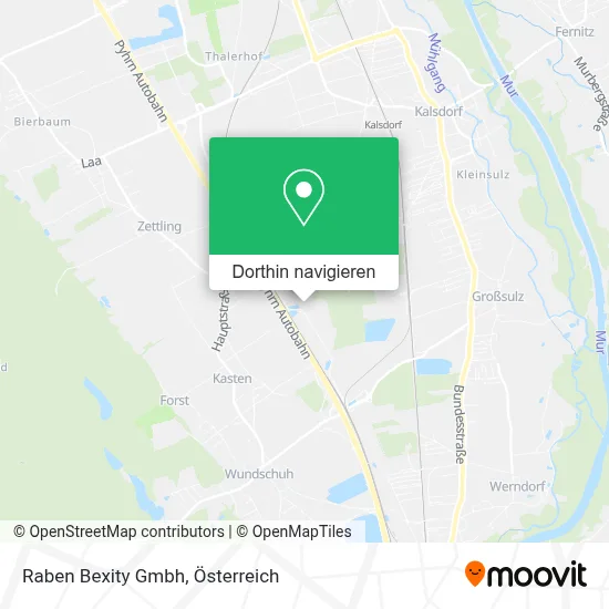 Raben Bexity Gmbh Karte