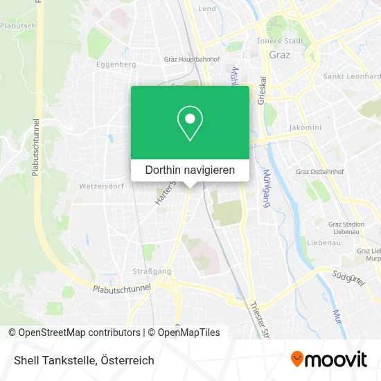 Shell Tankstelle Karte