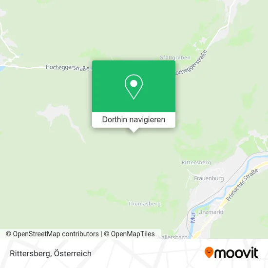 Rittersberg Karte