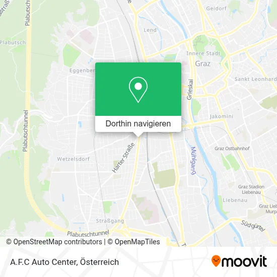 A.F.C Auto Center Karte