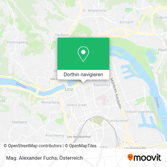Mag. Alexander Fuchs Karte