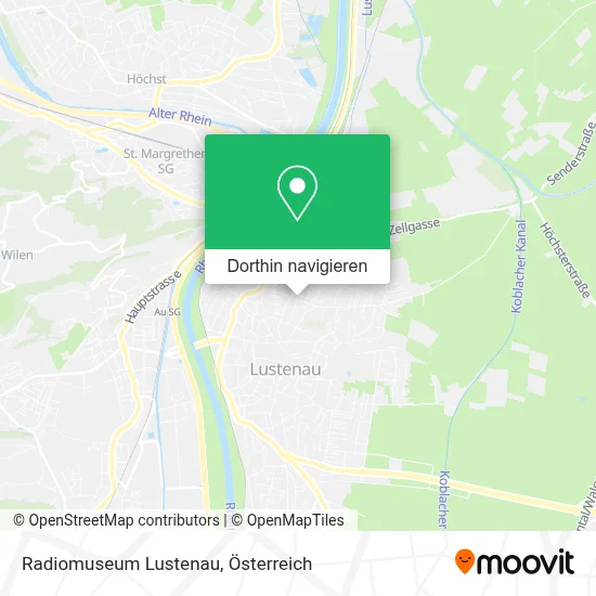 Radiomuseum Lustenau Karte