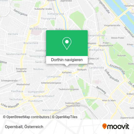 Opernball Karte