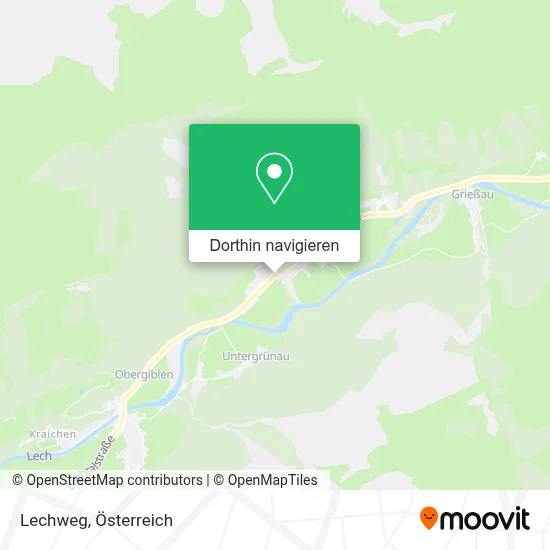Lechweg Karte