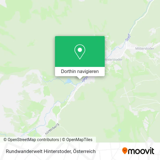 Rundwanderwelt Hinterstoder Karte