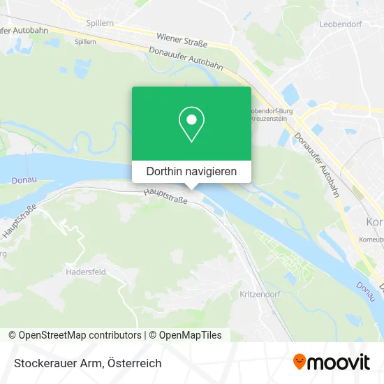Stockerauer Arm Karte