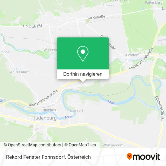 Rekord Fenster Fohnsdorf Karte