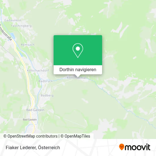 Fiaker Lederer Karte