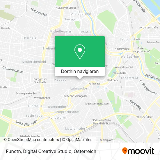 Functn, Digital Creative Studio Karte