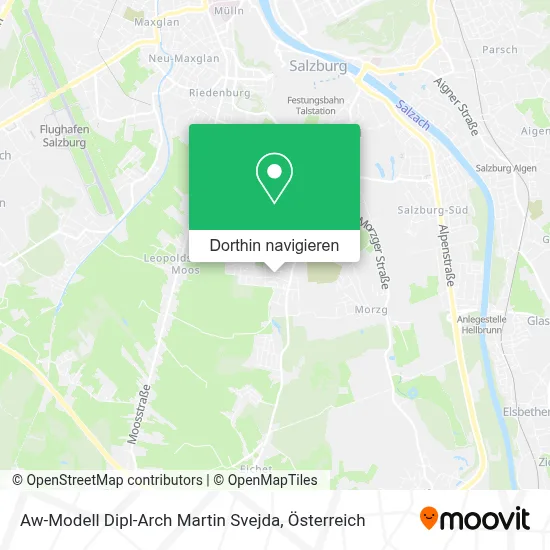 Aw-Modell Dipl-Arch Martin Svejda Karte