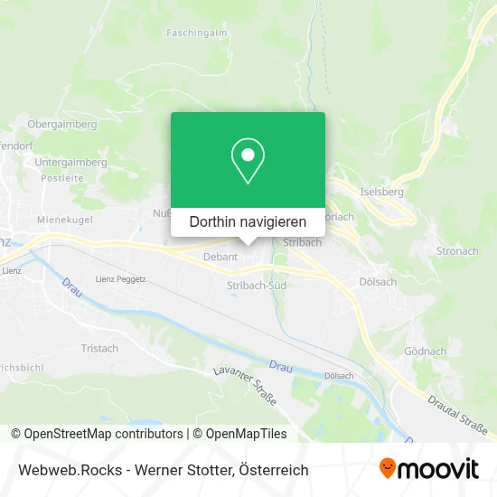 Webweb.Rocks - Werner Stotter Karte