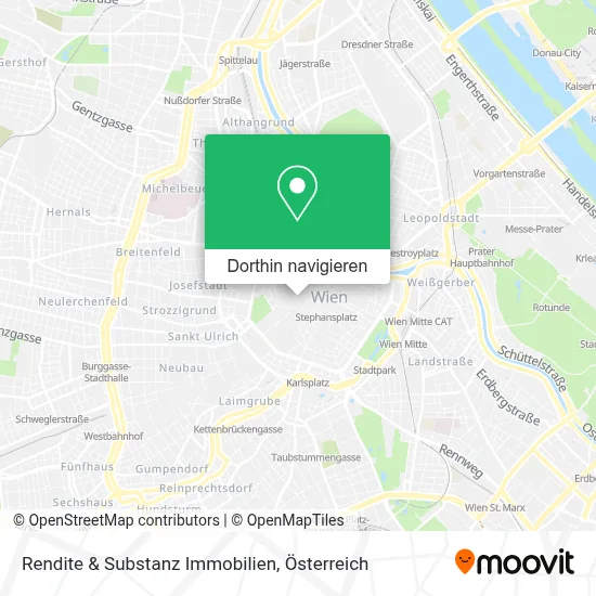 Rendite & Substanz Immobilien Karte