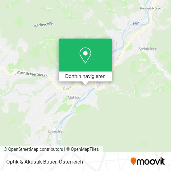 Optik & Akustik Bauer Karte