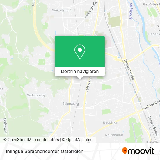 Inlingua Sprachencenter Karte