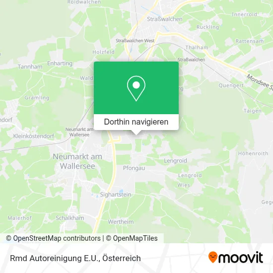 Rmd Autoreinigung E.U. Karte