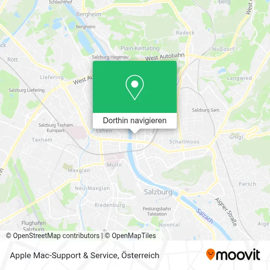 Apple Mac-Support & Service Karte