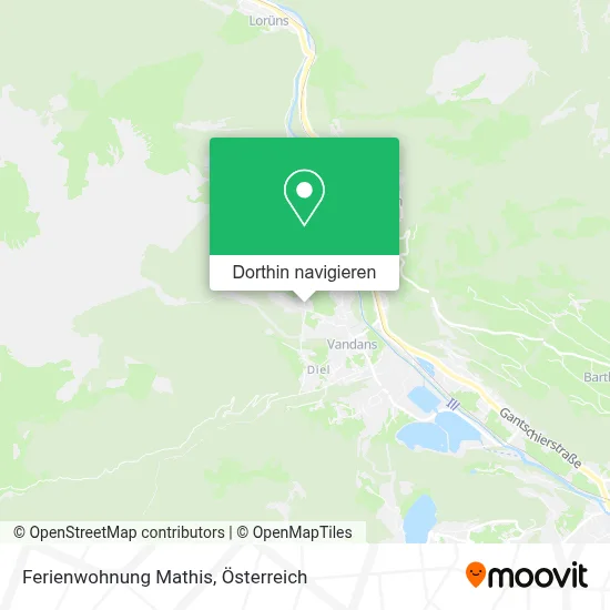 Ferienwohnung Mathis Karte