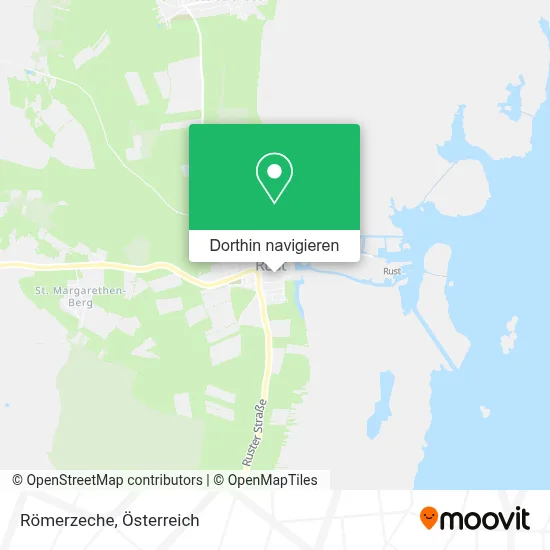 Römerzeche Karte
