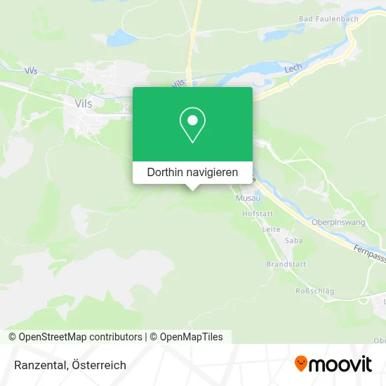 Ranzental Karte