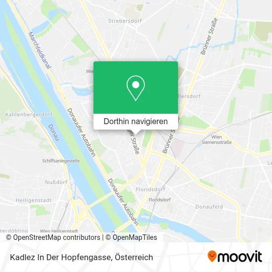 Kadlez In Der Hopfengasse Karte