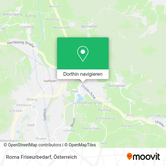 Roma Friseurbedarf Karte