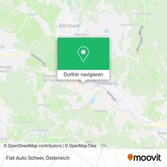 Fiat Auto Scheer Karte