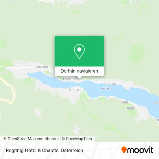 Regitnig Hotel & Chalets Karte
